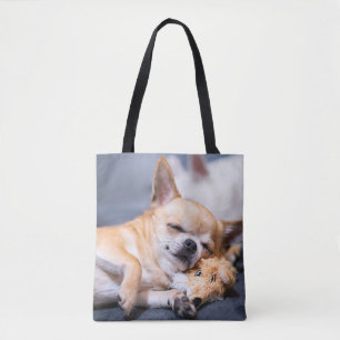 Niedliche Kleintiere Rothaariger Chihuahua-Hund Tasche