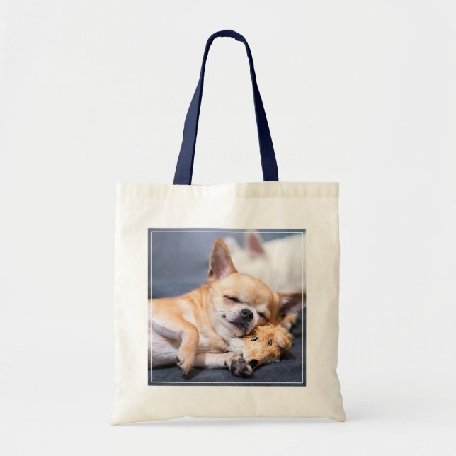 Niedliche Kleintiere | Rothaariger Chihuahua-Hund Tragetasche (Vorne)
