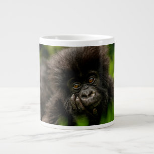 Niedliche Kleintiere Säugling Gorilla Jumbo-Tasse