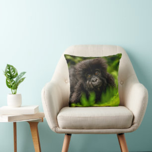 Niedliche Kleintiere   Säugling Gorilla Kissen