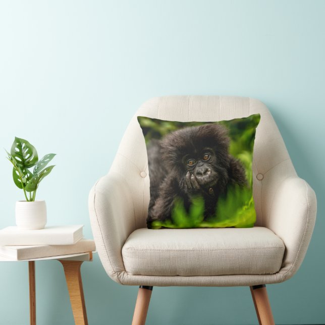 Niedliche Kleintiere | Säugling Gorilla Kissen (Stuhl )