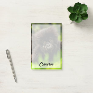 Niedliche Kleintiere Säugling Gorilla Post-it Klebezettel