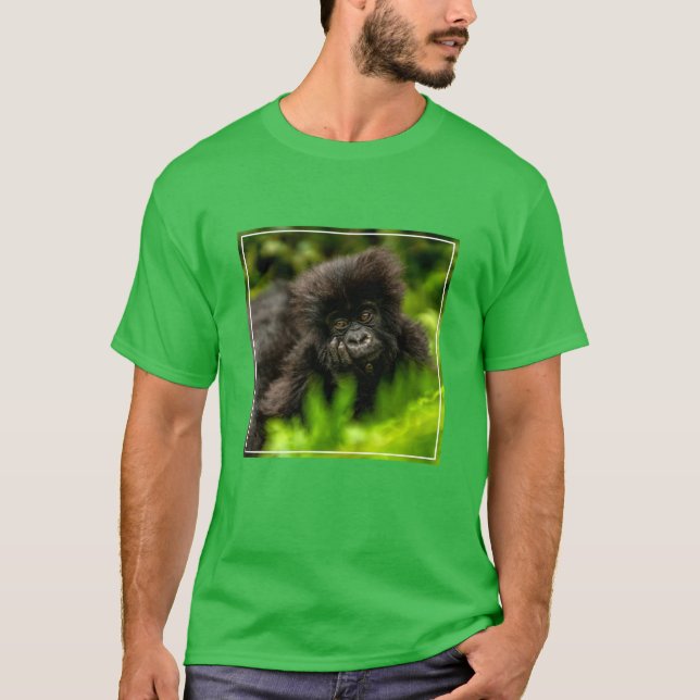 Niedliche Kleintiere | Säugling Gorilla T-Shirt (Vorderseite)