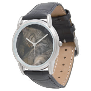 Niedliche Kleintiere Schlaftablett Armbanduhr