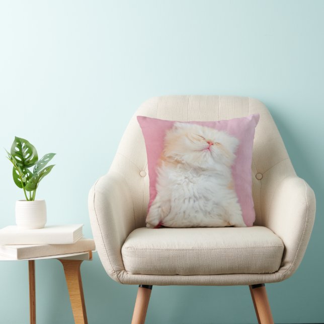 Niedliche Kleintiere | Schönes Kittenschlafen Kissen (Stuhl )