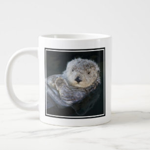 Niedliche Kleintiere Sea Otter Floating Jumbo-Tasse