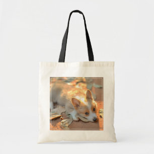 Niedliche Kleintiere Shy Corgi Tragetasche