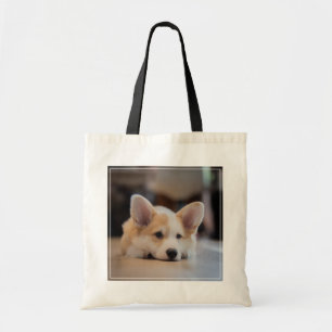 Niedliche Kleintiere   Sleepy Corgi Puppy Tragetasche