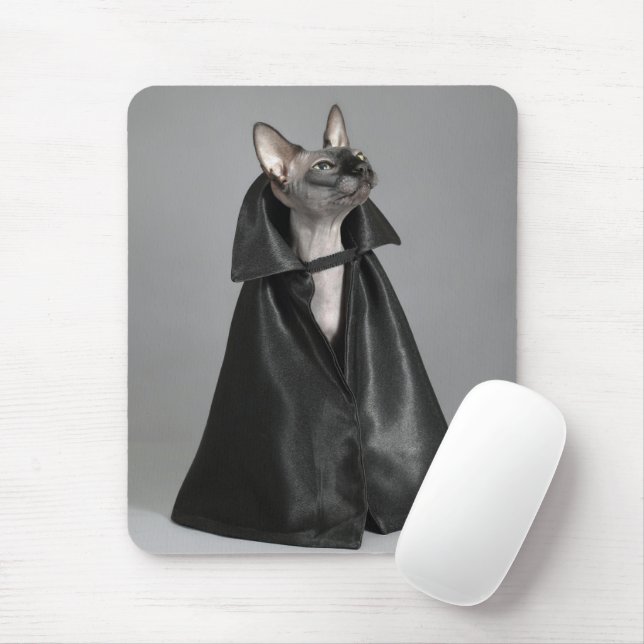 Niedliche Kleintiere | Sphynx Hairless Cat Mousepad (Mit Mouse)