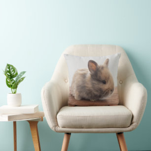 Niedliche Kleintiere   Tiny Baby Bunny Kissen