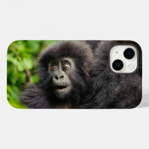 Niedliche Kleintiere Young Mountain Gorilla Case-Mate iPhone 14 Hülle
