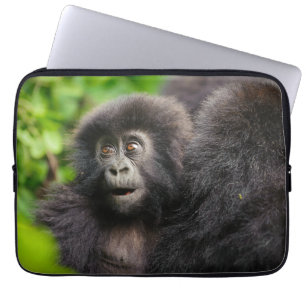 Niedliche Kleintiere Young Mountain Gorilla Laptopschutzhülle