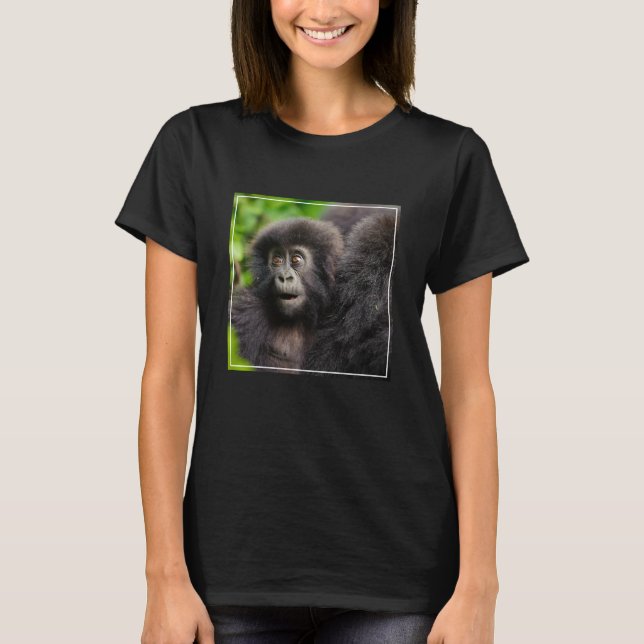 Niedliche Kleintiere | Young Mountain Gorilla T-Shirt (Vorderseite)