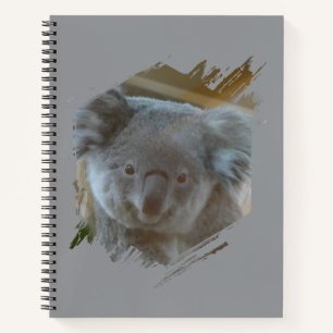 Niedliche Koala Cust. BG Notizbuch