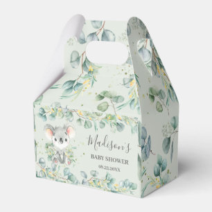 Niedliche Koala Greenery Boy Girl Babydusche Viele Geschenkschachtel