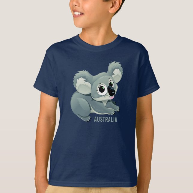 Niedliche Koala-Shirts und Jacken (Vorderseite)