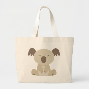 Niedliche Koala-Taschen-Tasche Jumbo Stoffbeutel