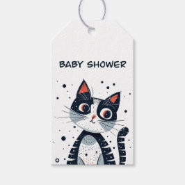 Niedliche Kochnische Babyduschenschilder Geschenkanhänger