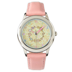 Niedliche Kochnische Gelb Armbanduhr