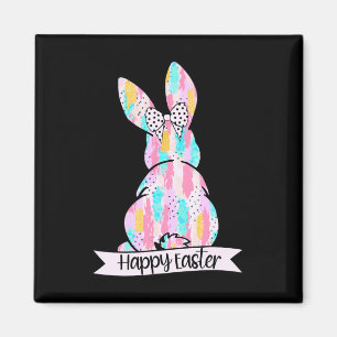 Niedliche Kokette Fröhliche Ostern Hase Und Schlei Magnet