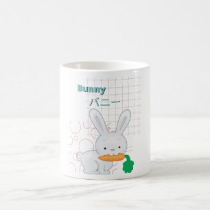 Niedliche Kollektion Bunny-Kawaii Kaffeetasse