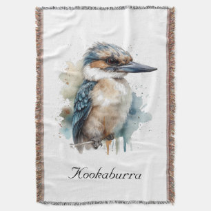 Niedliche Kookaburra auf einer Zweigstelle , Brauc Decke