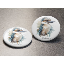 Niedliche Kookaburra auf einer Zweigstelle , Brauc Flaschenöffner
