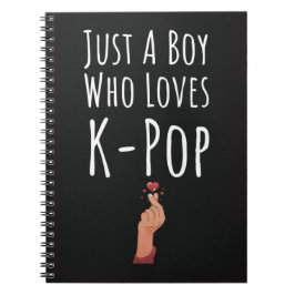 Niedliche Kpop Geschenke für Jungs für Kinder Fing Notizblock
