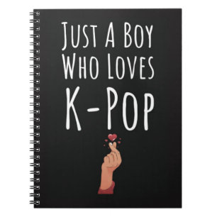 Niedliche Kpop Geschenke für Jungs für Kinder Fing Notizblock