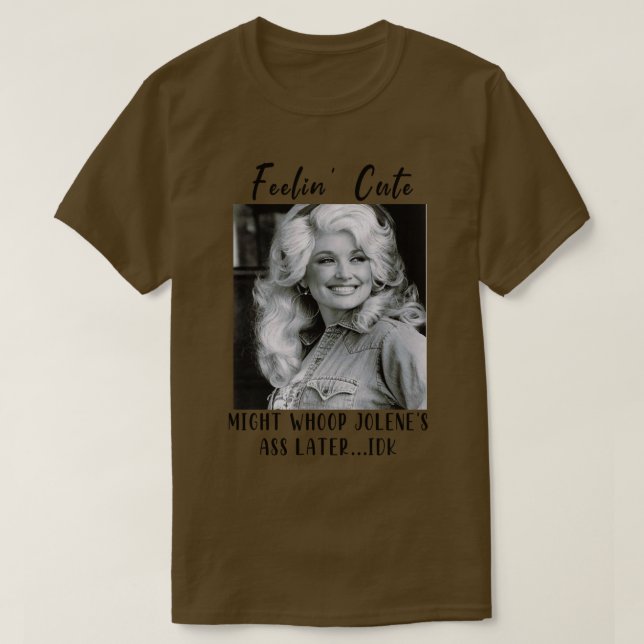 niedliche Kraft, die Joleneslater idk T-Shirt (Design vorne)