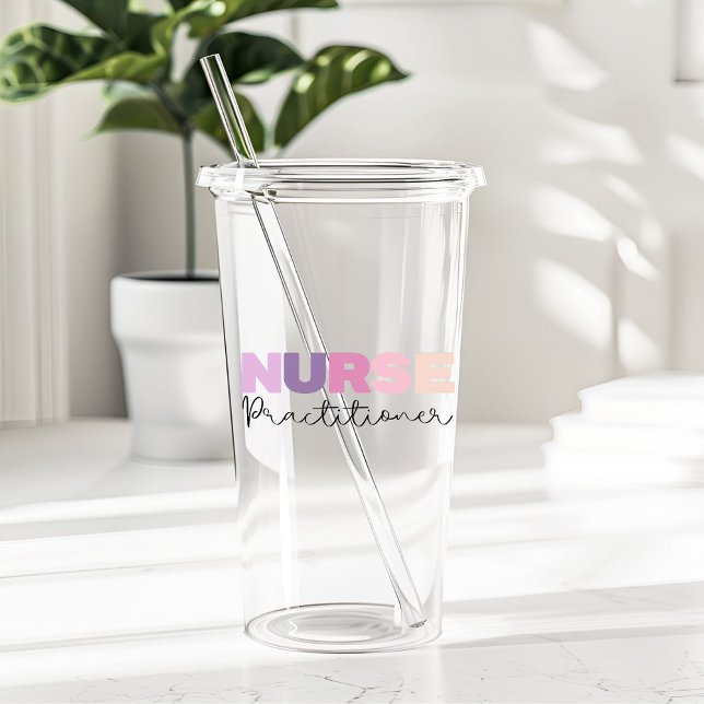 Niedliche Krankenpflege Geschenke Trendy Pflege Acryltrinkbecher (Von Creator hochgeladen)