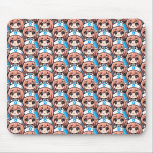 Niedliche Krankenpflege in Chibi - Gesundheitswese Mousepad