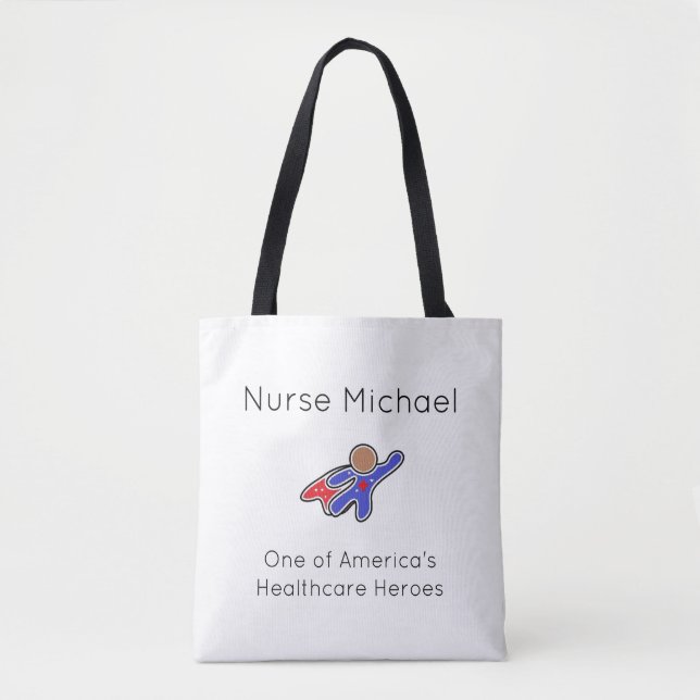 Niedliche Krankenpflegerin Tasche (Vorderseite)