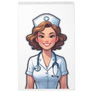 Niedliche Krankenversicherung Kalender