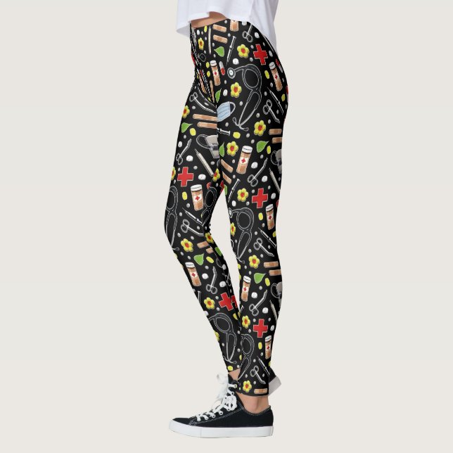 Niedliche Krankenversicherung Leggings (Links)