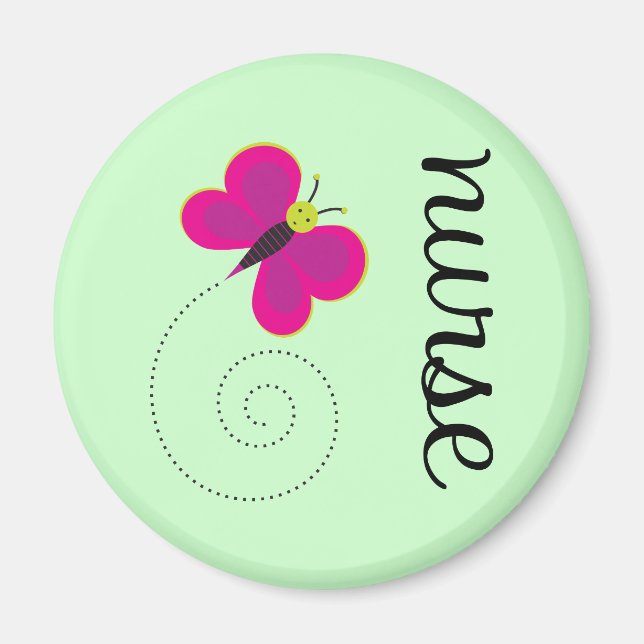 Niedliche Krankenversicherung Magnet (Vorne)