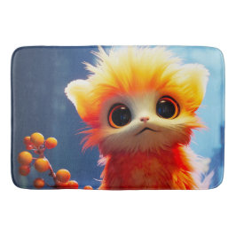 Niedliche Kreatur Badematte