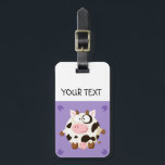 Niedliche Kreiskuh Gepäckanhänger<br><div class="desc">aus meiner Kreisserie</div>