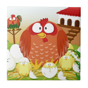 Niedliche Kreisschablone Fliese