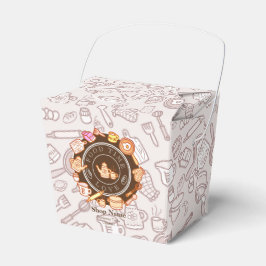 Niedliche Küchengeschirr Brown Geschenkschachtel