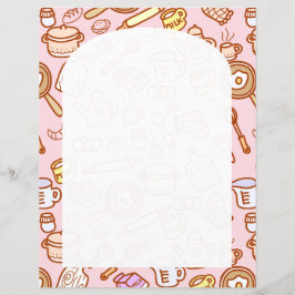 Niedliche Küchengeschirr Rosa Blatt