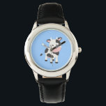 Niedliche Kuh Armbanduhr<br><div class="desc">Niedliche Kuh</div>