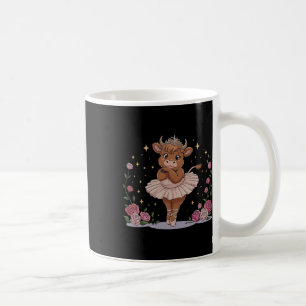 Niedliche Kuh Ballett Tänzerin Ballerina Tanz Mutt Kaffeetasse