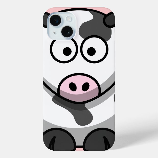 Niedliche Kuh Case-Mate iPhone Hülle (Rückseite)