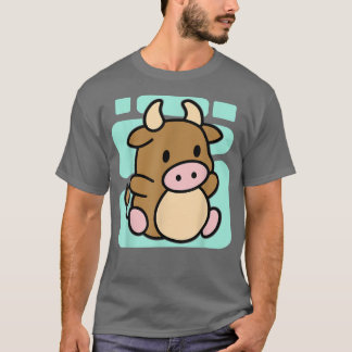 Niedliche Kuh Kinder Kuh T-Shirt