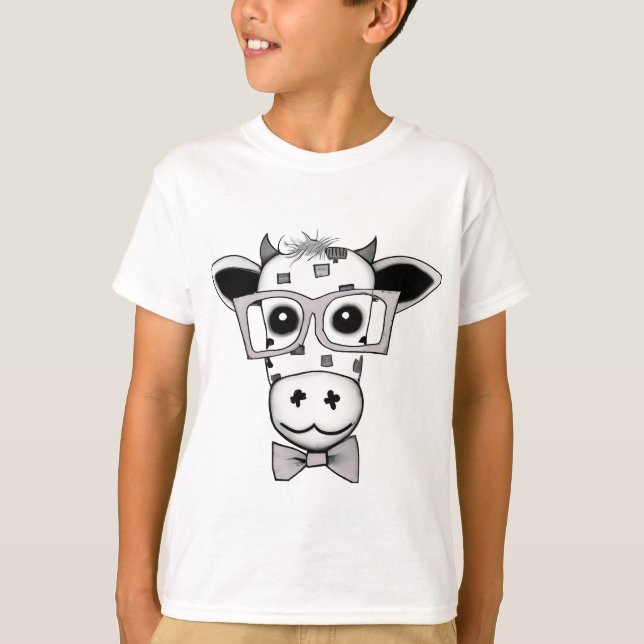 Niedliche Kuh T-Shirt (Vorderseite)