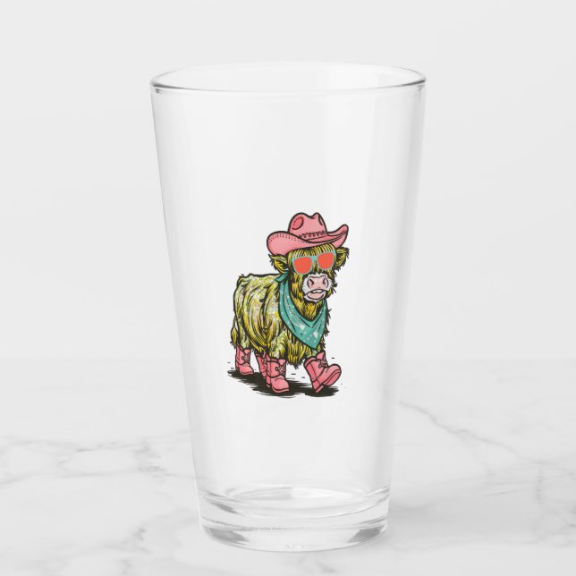 Niedliche Kuhhpingeln, Western Glas (Vorderseite)
