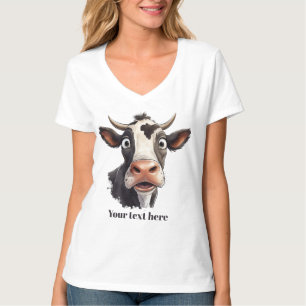 Niedliche Kuhliebhaber T-Shirt