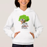 niedliche Kuhliebhaber tragen den Namen Hoodie