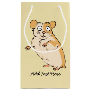 Niedliche kundenspezifische Hamster-Grafik Kleine Geschenktüte